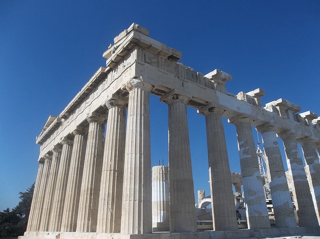 วิหารพาร์เธนอน เอเธนส์ เมืองหลวงของประเทศกรีซ